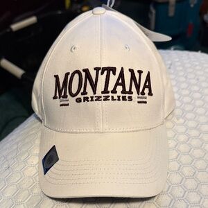 Montana Grizzlies White Cap